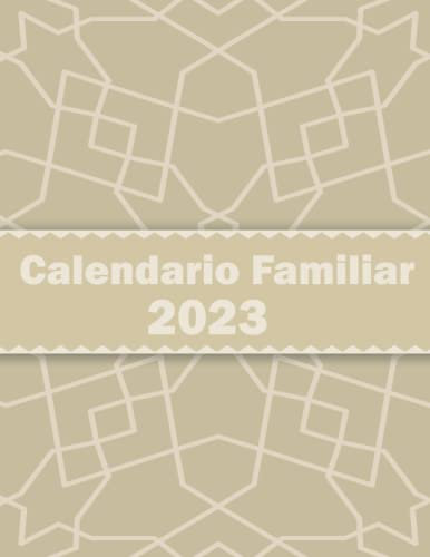 Calendario Familiar 2023: Planificador Mensual Con Fecha para Registrar Citas Diaris (Septiembre 2022 - Diciembre 2023) | Agenda con 5 columnas para ... hombres y mujeres | Organizador Familiar 2023