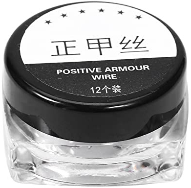 12Unids/caja Corrector de uñas encarnadas, Alisador de uñas de los pies, Tratamiento de uñas encarnadas Herramienta de corrección de uñas de los pies 6 Tamaños Fijador de alambre encarnado