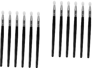 FOMIYES 12stücke Teiliges Silikon-make-up-pinselset Für Lippenmaske Und Lidschatten Wiederverwendbare Applikatoren Für Flüssige Kosmetik Für Lippenpflege Und Augen-make-up