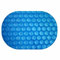 EVOLUTION Solarplane Oval 800x400cm Light-Blue 300µm Erwärmung Solarfolie Isolierung Pool