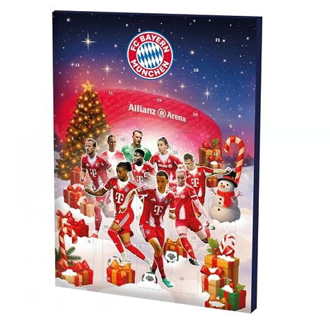 FC Bayern München Schoko-Adventskalender 2025 | Schokolade | Süßigkeiten