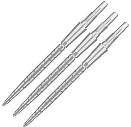 Target Darts Swiss Point Storm dartspetsar, kvarts (3-pack spetsar) 35 mm – silver | ändra dartspetsar, Swiss Stormspetsar, professionella darttillbehör