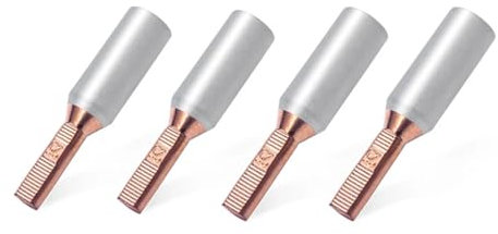 Generisch 4PCS -10/16/25/35/50/70 10-70mm2 Elektrische Zähler Box Terminal Kupfer Aluminium Draht Stecker Terminal Kabel Pin Binding Post(16mm2)