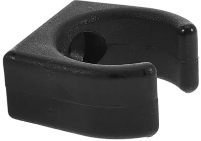KICHOUSE Nylon Pipe Clamp Black Plastic Boat Accessory Clip for Yacht Boat Parts