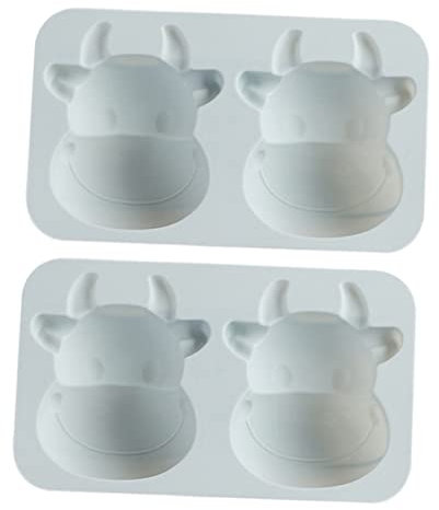 Cabilock Molde De Silicona Original Para Bizcocho y Pasteles Forma De Ternera Resistente y Seguro