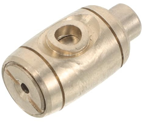 SUPVOX Press-type Trumpet Water Key Valve Button White Brass Trumpet Repair Part for Maintenance and Valve Repair Accessories