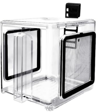 Boîte De Reproduction pour Aquarium,Séparateur pour Poisson D'aquarium - Séparateur en Acrylique Accessoire pour Élevage De Crevettes Guppys en Eau Douce Et Marine