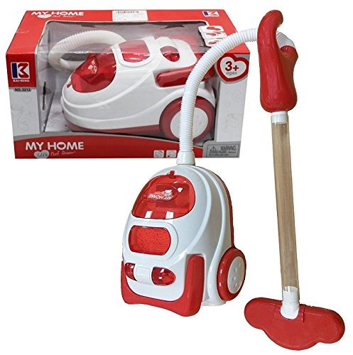 Kids Role Play Vacuum Cleaner Hoover Toy with Lights & Sounds (Age Year: 3+)