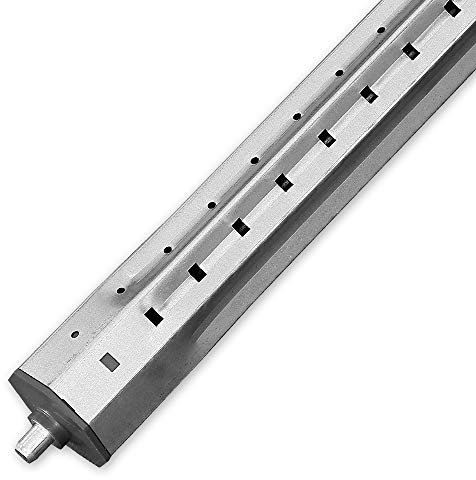 0,5 m Teleskopwelle SW 60 verzinkt, Verlängerung einer Achtkantwelle um bis zu 0,3 m, Verstellbereich 0,1 m, inkl. Walzenkapsel mit Achsstift 12 mm außenliegend, von EVEROXX®