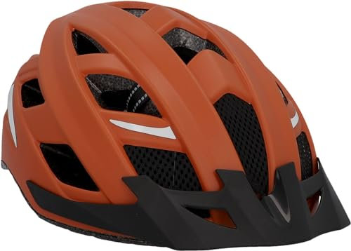 FISCHER Miami Fahrradhelm, Kunststoff, orange, S/M, 52-59 cm