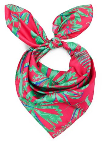 Desigual Accessories Fabric Squared Foulard FOU_CORRECTIVE 5000 NAVY Femme