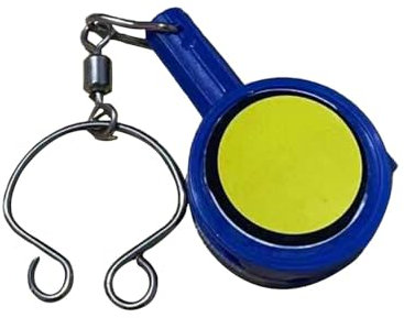 Werkzeug zum Binden von Angelhaken, 4 Stück Angelknoten Hakenbindewerkzeug Angelausrüstung Knotenbindewerkzeug, Geeignet für Anfängerangler(Blau)