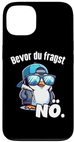T-Shirt Herren lustige Sprüche Bevor du fragst Nö Lustiges Hülle für iPhone 13
