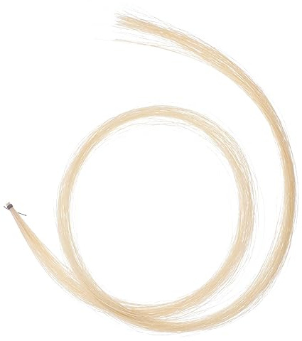 TOGEVAL 2stücke Natural Erhu Haar Langlebiges Rosshaar Für Violine Bratsche Und Erhu Griffigkeit Und Ersatz Für Bogenhaare