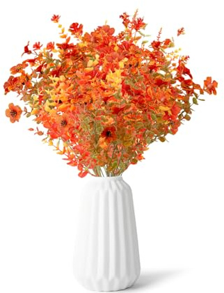 PacuM Fiori Artificiali 10 fasci di Bouquet Autunnali Artificiali Artificiali Autunnali Fiori Artificiali Autunnali Fiori Artificiali e rami Autunnali fiori Autunnali Decorazione per interni esterni