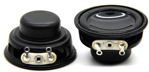 YIZITU Altoparlante in Metallo Grado Industriale 32 Mm Altoparlante Magnetico Interno 1/2pcs Aggiornamenti Domestici per Dispositivo Multimediale