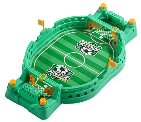 Compact Table Football Game,ABS Mini Soccer Toy for Tabletop, 23x12x4cm Parent-Child Interactive Football Set for Family Gatherings, Backyard BBQs, and Camping Trips