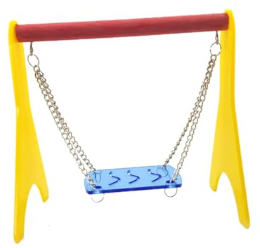 SHINEOFI Balançoire pour Animaux Balançoire pour Souris Jouet Support De Jeu Et Chaise Berçante pour Petits Animaux