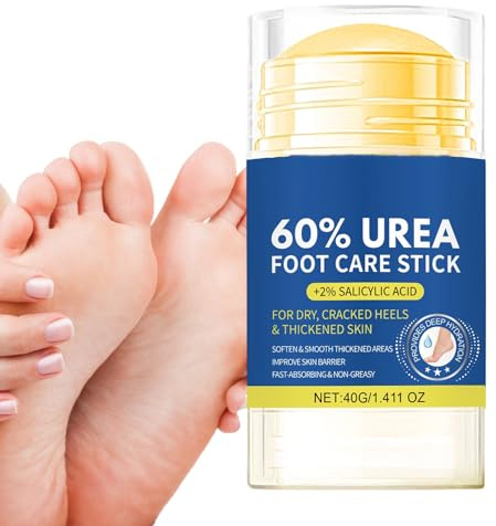 Balsamo A Stick Per La Cura Dei Piedi - 40 Grammi Balsamo Nutriente,Crema Idratante Per I Piedi,Per Donne E Uomini, Per Talloni Screpolati, Di Giorno E Di Notte, In Inverno, A Casa E In Viaggio