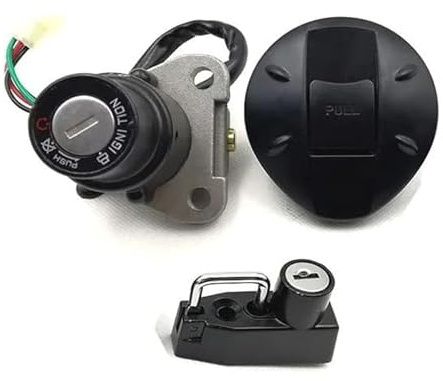 Blocchetto Accensione Moto Per Tricker XG250 XG 250 Interruttore Di Accensione Per Motocicletta Tappo Serbatoio Carburante Set Chiavi Per Serratura Casco