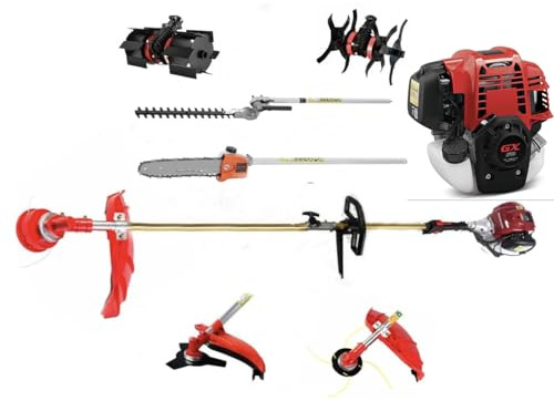 Decespugliatore Gx50, tosaebra a benzina a 4 tempi, tagliaebra + zappetta