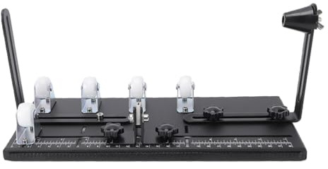 Jectse Taglierina per Bottiglie di Vetro, Kit di Utensili per il Taglio di Bottiglie Rotonde, Macchina per Tagliare Regolabile per l'artigianato Fatto a Mano in Casa (BLACK)