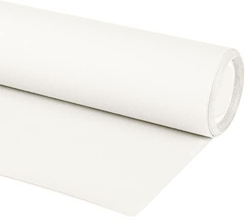 Byour3 - Tejido por Metro para Toldos Exteriores Protección UV Sombra Balcón Veranda Lonas Gazebo Lateral Abatible Pérgola Toldo Camper Cojines Barco (Blanco, 200 cm Ancho Rollo)