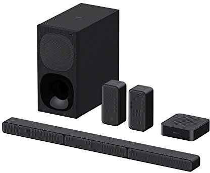 Sony HT-S40R 5.1ch 600W Soundbar für TV mit Subwoofer und kabellosem Rear Speaker mit Bluetooth