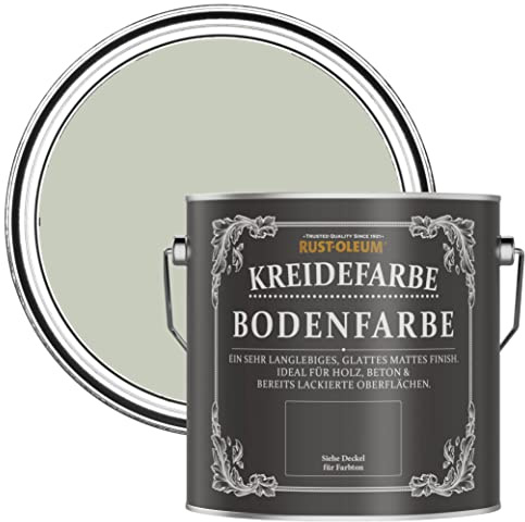 Rust-Oleum grün strapazierfähige, kratzfeste Bodenfarbe für Holz und Beton - Aloe 2,5 Litres
