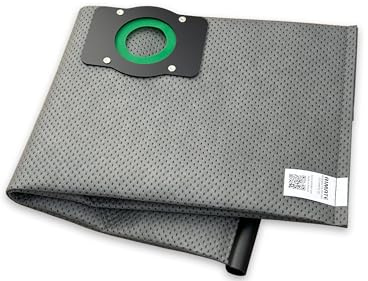 A1MATE Wiederverwendbare Filtersack für Makita VC 2512, 2510, 2211, 3011, 3210. Staubsaugerbeutel Wiederverwendbare.