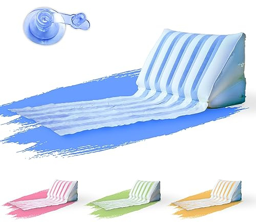 BeachBack Portable Beach Lounger - Lightweight Inflatable Portable Beach Chair for Lawn, Park or Anywhere Outdoors