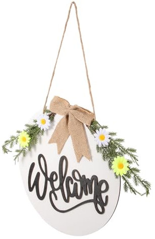 MAGICLULU Holzschild-Ornament Sonnenblume Türschild Wandbehang Wohndekoration Sonnenblumen-deko Für Zuhause Und Garten