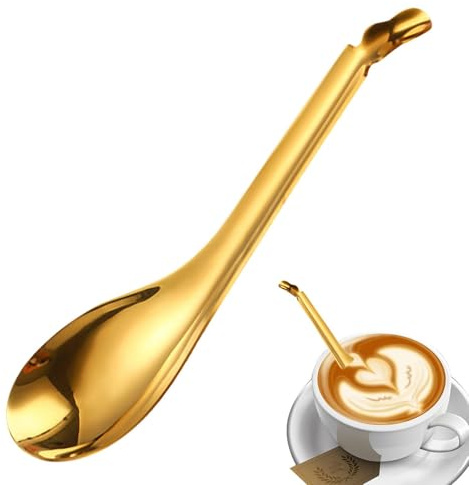 Cucchiaio Sferificazione - Colino Molecolare In Metallo Sferificazione Utensile Da Cucina Con Colino Dorato E Argento, Cucchiaio Di Caviale Di Precisione | Strumento Gourmet Per Salse Cereali D