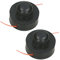 Spares2go Spule & Schnur für Wolf Rasentrimmer/Trimmer (2 Stück)