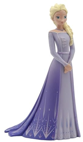 Bullyland 13510 Figurine Elsa d'Arendelle de Walt Disney La Reine des Neiges, env. 10 cm, fidèle aux détails, idéal comme Petit Cadeau pour Les Enfants à partir de 3 Ans