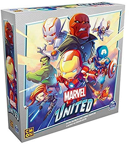CMON, Marvel United, Grundspiel, Familienspiel, Brettspiel, 1-4 Spieler, Ab 10+ Jahren, 40+ Minuten, Deutsch, Rot