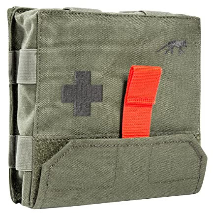 Tasmanian Tiger TT IFAK Pouch S MKII Medic Zusatz-Tasche für Erste Hilfe Sets leer Molle-kompatibel mit herausnehmbarem Panel Oliv