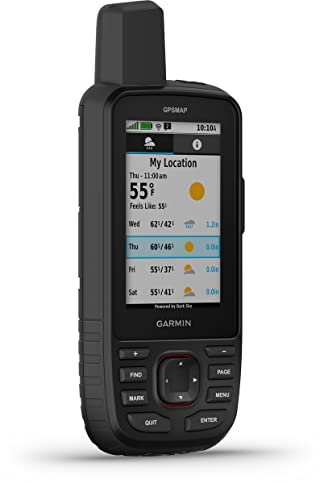 Garmin GPSMAP 67i,EU - - -, Schwarz / Orange