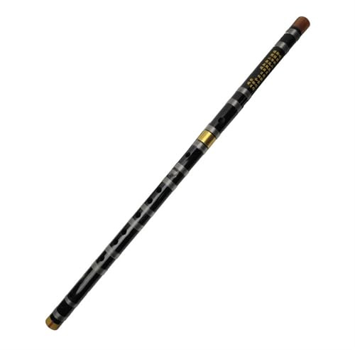 Bambusflöte Professionelle Flöte Bambusflöte Zwei Abschnitte Abnehmbare Querflöte Anfänger Bitter-Bambusflöte(White,F Key)