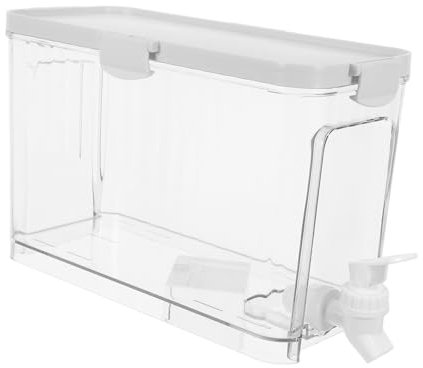 NOLITOY Dispensador De Agua Fría Con Grifo Grande Capacidad, Jarra Infusora De Agua De Plástico Con Tapa Sellada, Contenedor De Jugos Para Uso Doméstico y Bebidas Frías