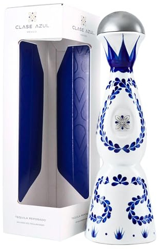 Clase Azul Tequila Reposado con Astuccio | Bottiglia in Ceramica Dipinta a Mano | 40% Vol. 1,75l