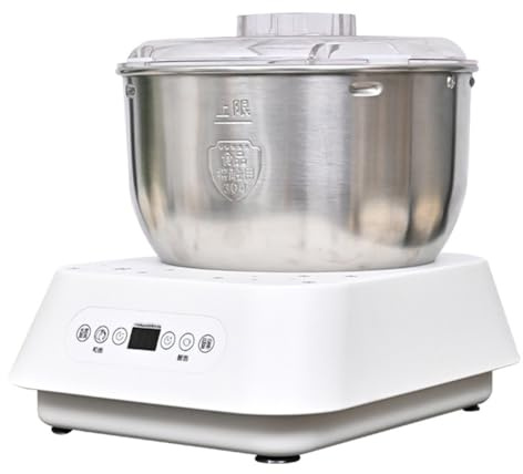 Electric Dough Kneading Machine - Fast 15-Minute Mixing for Homemade Bread, Pasta, and Pizza Dough, Vertical Design for Efficient Home Cooking