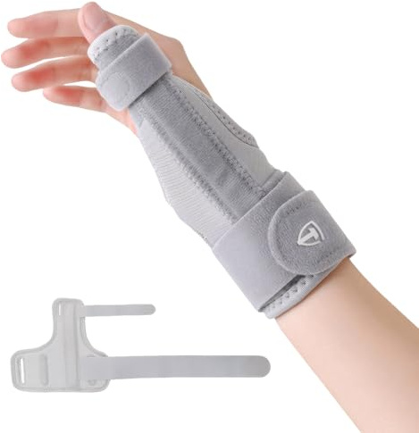 Daumenorthese Links und Rechts, Daumen Schiene, Daumensattelgelenk Bandage, Daumenbandage,Universell Daumenschiene für Ultrastarke Unterstützung,zur Schmerzlinderung Daumenbasis Rhizarthrose Arthritis