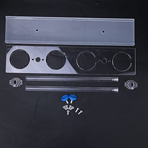 OVAQUIXI Soporte para Embudo de Laboratorio, Soporte para Embudo de Plexiglás, Accesorios de Laboratorio Seguros, Juego Completo para Experimentos de, Material de Plexiglás