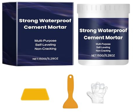 Mortar Repair Cement Brick, Waterproof Adhesive Sealant, 150g Strong Build Repair Tool, Leak Protection for Balcony, Basement, Roof, Outdoor