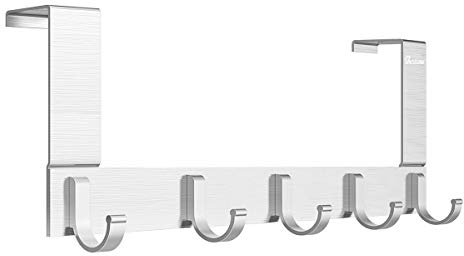 Anjuer portello Appendiabiti Gancio per appendiabiti 5 ganci