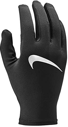 NIKE N.RG.L4.042.SM Unisex-Erwachsene Laufhandschuhe, Schwarz, S/M