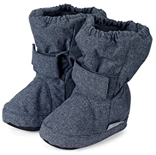 Sterntaler Jungen Winterschuh mit Klettverschluss, Farbe: Blau melange, Größe: 19/20, Alter: 12-18 Monate, Art.-Nr.: 5101810