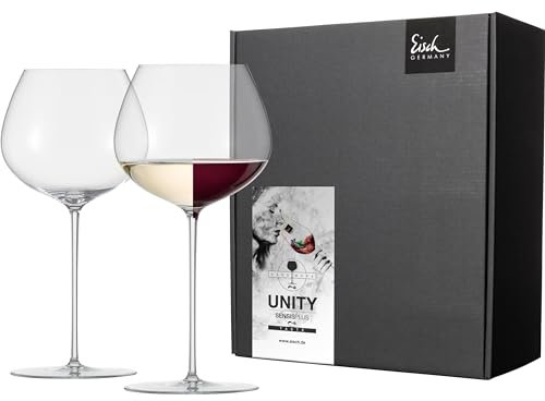 Eisch Verres à Bourgogne Unity Sensis plus, set de 2 verres à vin rouge 765 ml