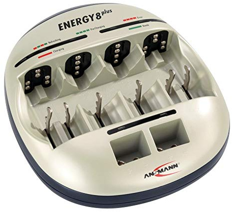 Ansmann LMS Energy 8 Plus Battery Charger, 2nd Generation